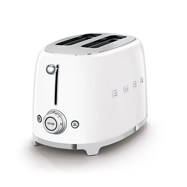 Toaster 2 tranches 950 W TSF01WHEU blanc Smeg