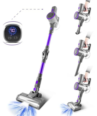 Aspirateur Balai Sans Fil Digital gris 160w F17 Vortex