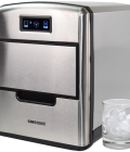 Machine à glaçons numérique en acier inoxydable avec écran LCD Syntrox