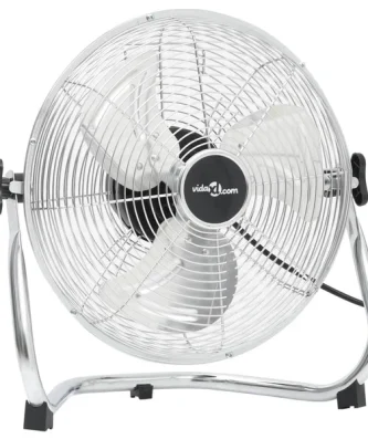 Ventilateur de sol 3 vitesses 40 cm 40 W VidaXL
