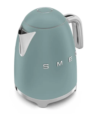 Bouilloire 1,7L vert émeraude mat Smeg