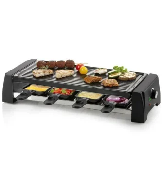 Domo Do9189g Appareil A Raclette 8 Personnes - Noir Domo