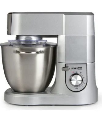 Robot De Cuisine - Domo - Do9231kr - 1200 W - 6 L - 8 Vitesses + Pulse - Gris Domo