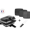 Gaufrier électrique Super 2 Antiadhésif 3 plaques (gaufres, gaufrettes et croque-monsieur) Lagrange