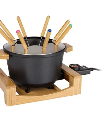 Fondue bambou noire 8 personnes 1,5 L 01.173025.01.001 Princess