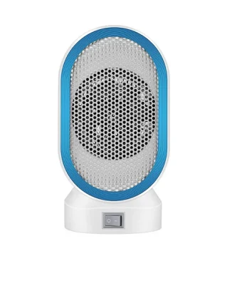 Mini Radiateur Soufflant à Économie d'Énergie 400W bleu blanc Vendos85