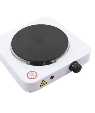 Réchaud électrique réglable 1000W blanc Vendos85