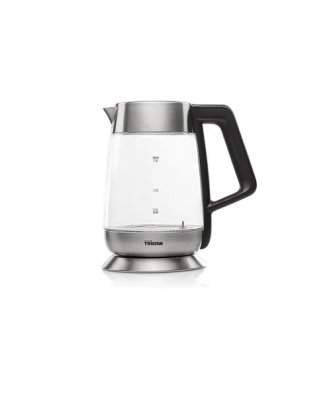 bouilloire électrique de 1,8L sans fil avec températures réglables 2200W gris noir Tristar