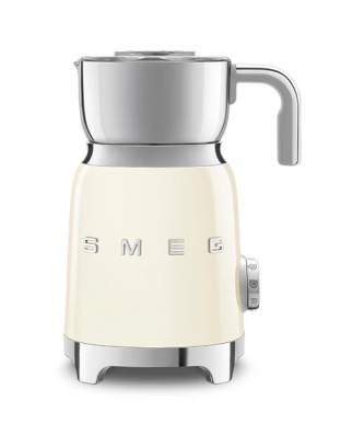Chocolatière et mousseur de lait crème MFF11CREU Smeg