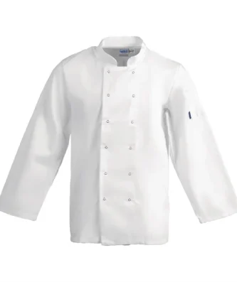 Veste de cuisine mixte Whites Vegas blanche manches longues