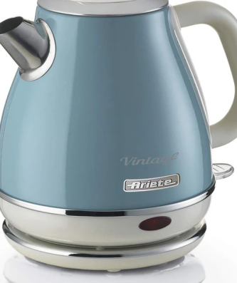 bouilloire électrique de 1L sans fil 1600W bleu Ariete