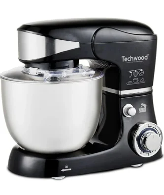 Robot pétrin noir 5 L 1000 W TRO-1056 Techwood