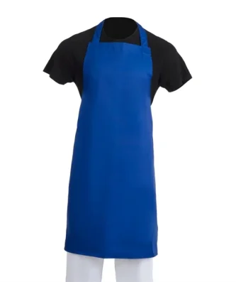 Tablier bavette Whites bleu roi