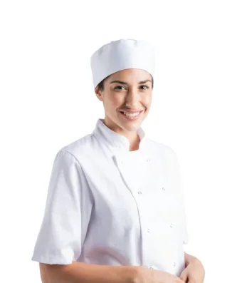 Calot de cuisine Cool Vent Chef Works blanc