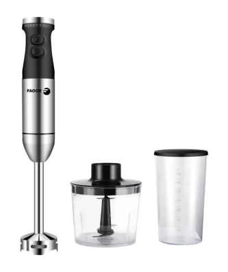 Fg531 Set Mixeur Plongeant - 800w - Lame En Acier - 5 Vitesses + Turbo - Mini Hachoir 500ml Fagor