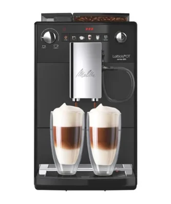 Machine A Café - Melitta - Latticia Ot - Réservoir D'eau 1,5 L - Réservoir A Grains 250 G - 1450 W - Noir Mat Melitta