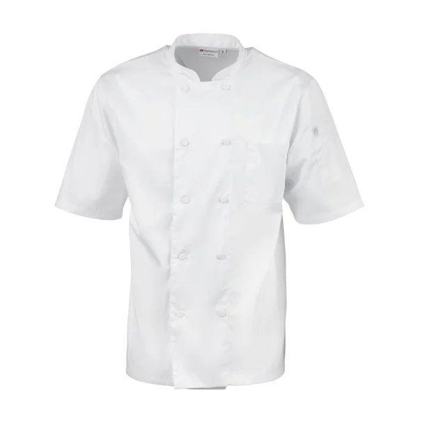 Veste de cuisine mixte blanche Cool Vent Chef Works Montreal XS