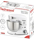 Robot pétrin blanc 5 L 1000 W TRO-1051 Techwood