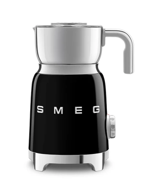 Chocolatière et mousseur de lait noir MFF11BLEU Smeg