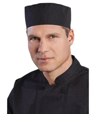 Calot de cuisine Cool Vent Chef Works finement rayé