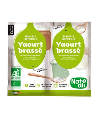 Préparation en poudre pour yaourt brassé Nat-ali