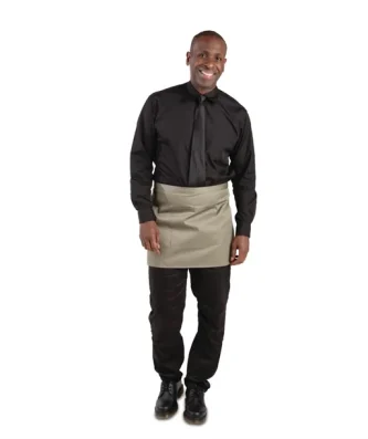 Tablier serveur court Whites olive