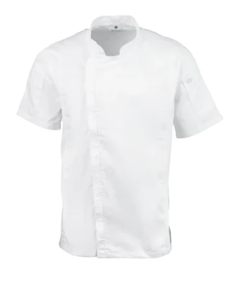 Veste de cuisine mixte Cool Vent Chef Works Urban Springfield blanche XL