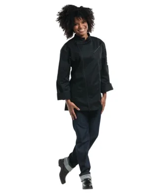 Pantalon de cuisine femme denim stretch Chaud Devant Skinny bleu XL