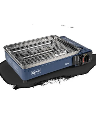 Gril Barbecue A Cartouche Gaz - Kampa - Sizzle - Bleu Kampa