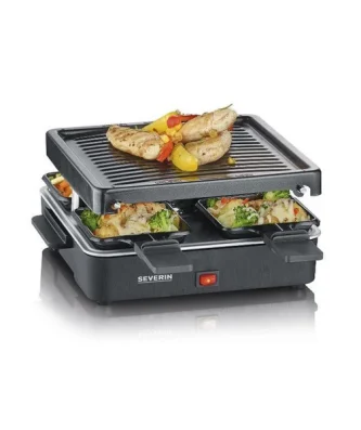 Raclette Gril 21x21 4 Parts 600w - 2370 Severin