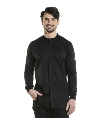Veste de cuisine homme noire Chaud Devant Fratello UFX