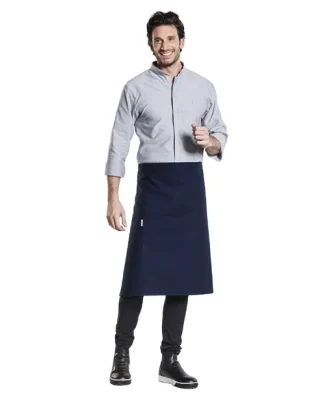 Tablier mixte Chaud Devant Nordic bleu 90x65 cm