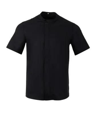 Veste de cuisinier en maille à manches courtes Southside Harlem noire