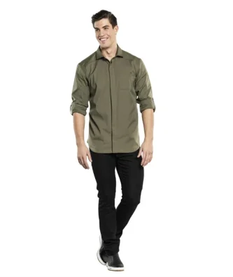 Chemise homme UFX Chaud Devant verte