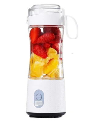 Blender électrique portable Smoothie 0,38L avec USB rechargeable blanc Vendos85
