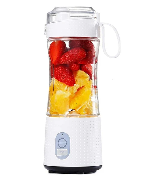 Blender électrique portable Smoothie 0,38L avec USB rechargeable blanc Vendos85