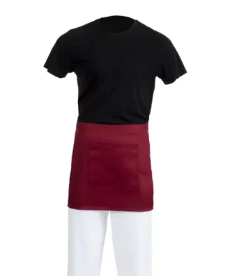 Tablier serveur court Whites bordeaux