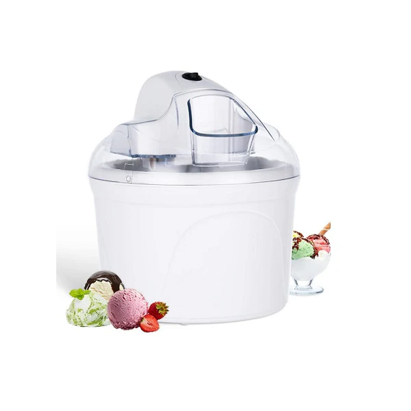Machine à Glaces Molles de 1,5L blanc Vendos85