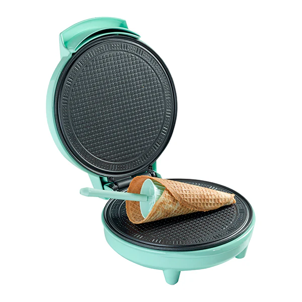 Gaufrier à cornets 700 W Sweet Dreams vert menthe Bestron