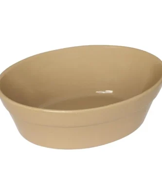 Plats à gratin ovales Olympia Stoneware 145 x 104 mm (lot de 6)