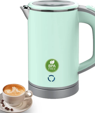 Bouilloire électrique de 0,8L 600W vert Vendos85