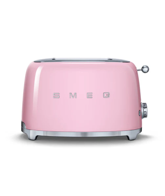 Toaster 2 tranches années 50 rose Smeg