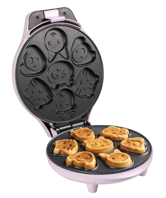 Mini gaufrier 7 animaux 700 W Sweet Dreams rose Bestron