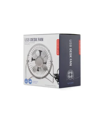 Mini Ventilateur Usb En Métal Kikkerland Design