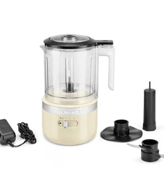 Hachoir électrique 2 vitesses sans fil 1,18 L crème 5KFCB519EAC Kitchenaid