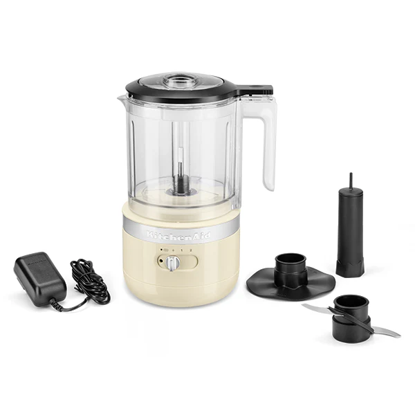 Hachoir électrique 2 vitesses sans fil 1,18 L crème 5KFCB519EAC Kitchenaid