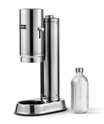 Machine à eau pétillante Carbonator Pro acier Aarke