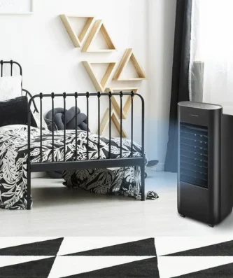 Rafraîchisseur d'air 3 en 1 utilisable en intérieur et en extérieur 60W Trotec