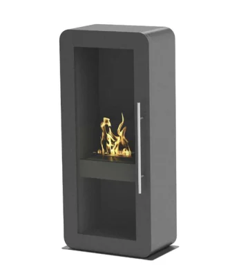 Poêle à l'éthanol avec porte de sécurité Purline