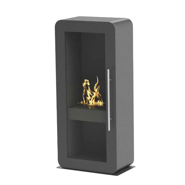 Poêle à l'éthanol avec porte de sécurité Purline